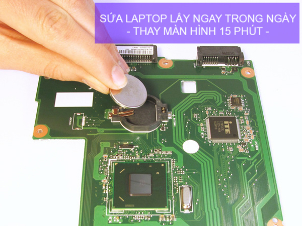 Thay pin CMOS laptop giá bao nhiêu, báo giá chính xác?