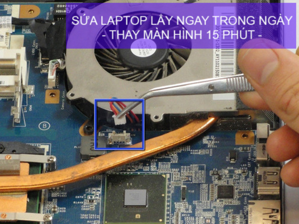 Địa chỉ thay quạt chip laptop uy tín tại Hồ Chí Minh