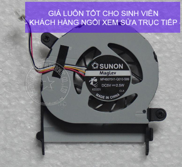 Cung cấp dịch vụ thay quạt tản nhiệt laptop Vaio tại Hồ Chí Minh