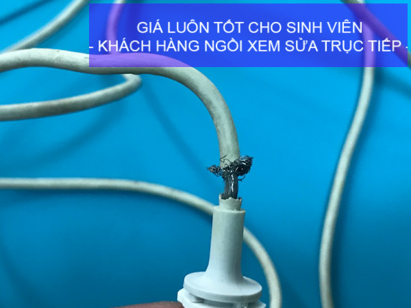 Dịch vụ sửa dây sạc Macbook giá rẻ Uy tín Hồ Chí Minh