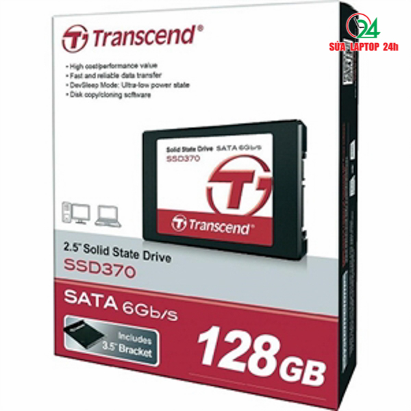 Dịch vụ thay ổ cứng SSD transcend 370 128GB giá tốt nhất!